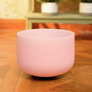 Tinh Thể Linh Hồn Frosted Màu Hồng Thạch Anh Màu Sắc của Chakra Set 6-12 Hot Bán Hoàn Hảo Pitch Pha Lê Hát Bát - Product Image 4