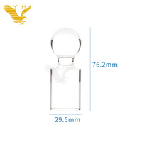 Marqueur de roulette transparent acrylique en gros YH pour table de roulette de club de casino