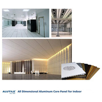 Prix d'usine – Panneau ACM Alucobond coloré ignifuge et antistatique avec revêtement PVDF pour hôtels modernes – Façades extérieures en aluminium 3D
