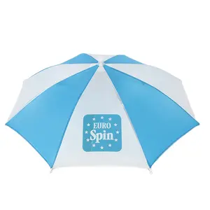 Chinese supplier popular manual open sun hat head umbrella