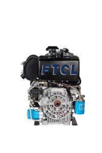 2025 nouveau moteur diesel 4 temps en forme de V 20hp refroidi par air avec démarrage électrique pour machines et bateaux - Product Image 2