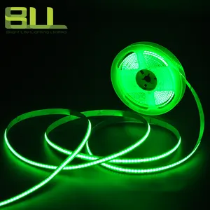 High Density Dotless Flexible 672leds/m RGB 24V COB Led Strip Light With Smart Led Strip For Christmas Decoration