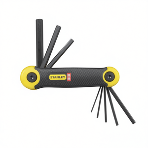 Jeu de clés hexagonales Stanley 8 pièces métriques pliables - Product Image 2