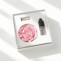 Diffuseur d'huiles essentielles en céramique parfumée à la fleur de pivoine en porcelaine faite à la main en stock