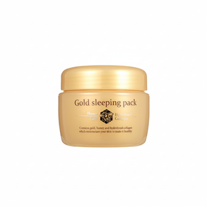 Cosmético Coreano JUTANHAK GOLD SLEEPING CREAM, Mascarilla Facial Nocturna con Péptidos para Antiarrugas, Reafirmante, Iluminadora y Nutritiva, K-beauty - Product Image 2