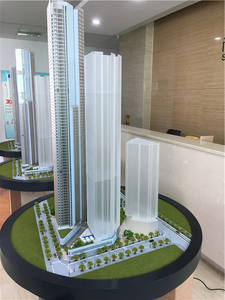 Modèle d'échelle architecturale 1:50 pour l'<span class=keywords><strong>immobilier</strong></span> investi, modèle d'architecture 3d - Product Image 3