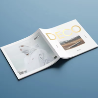 Impression de brochures, catalogues, dépliants A4, feuillets personnalisés à bas prix, papier kraft/papier couché/carton offset verni
