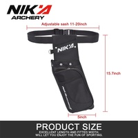 Nika Archery – Carquois de chasse réglable et durable pour la compétition et la chasse – Accessoires de tir