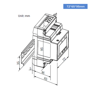 PMC-1302-3 không dây Lora RJ45 RS485 giao diện Ethernet nối tiếp/Din-Rail Gateway Ba giám sát không dây Lora cho nhiệt độ - Product Image 6