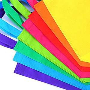 Borsa Tote Grande Biodegradabile in Tessuto Non Tessuto per Piante e Spiaggia, Adatta per Stampa a Caldo con Sigillatura a Caldo e Motivo a Lettere, Formato Grande - Product Image 4