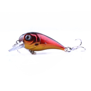 Leurres <span class=keywords><strong>de</strong></span> pêche artificiels 3D Lure Eyes Crank Hard Baits 5CM 5G avec bruit et matériau flottant - Product Image 3