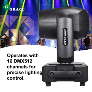 Igreslite Mini Beam 7R 230W Tête Mobile Stage Light Sharpy Lampe <span class=keywords><strong>Lyre</strong></span> DMX Effet Arc-En-Ciel Dj Bar Disco Partie Avec Bande <span class=keywords><strong>LED</strong></span> - Product Image 4