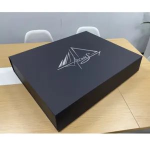 Wholesale Small Cardboard Magnetized Boxes Gift Box Black Baby Packaging Ramadan Large Luxury Custom Magnetic Gift Box Packaging