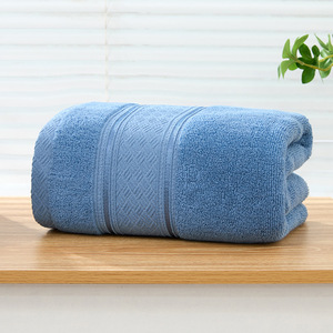 Asciugamano da bagno in cotone jacquard a trama semplice, spesso 380g, resistente alle perdite di fibra, per casa, hotel, regalo, spiaggia, Cina - Product Image 6