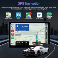 Nuevo Radio para Auto Android 15 de 11 Pulgadas con GPS, Navegación, Carplay, Reproductor de DVD, Pantalla Táctil 2K, Pantalla Dividida, DSP