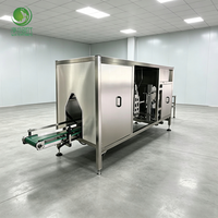 Ligne de production de remplissage d'eau en bouteille avec système PLC intelligent à faible consommation d'énergie pour eau brute non gazeuse