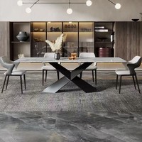 Table à manger extensible multifonctionnelle avec rail coulissant rétractable et mécanisme télescopique robuste