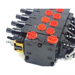 วาล์วควบคุมทิศทางไฮดรอลิกแบบหลายทาง HSDVG32 Proportional Multi Way Valve 140 ลิตร/นาที 350 บาร์ เกลียวใน G1/2 หกทาง - Product Image 3