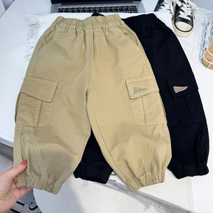 <span class=keywords><strong>Pantalon</strong></span> décontracté pour garçons, collection Printemps 2026, nouveau <span class=keywords><strong>pantalon</strong></span> ample et stylé pour enfants, <span class=keywords><strong>pantalon</strong></span> long tendance pour bébés - Product Image 1