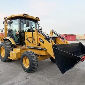 Chargeuse-pelleteuse multifonctionnelle Cat 420F d'occasion, 7 tonnes, en parfait état de marche, pompe, moteur, machinerie - Product Image 5