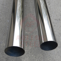 أنبوب مربع من الفولاذ المقاوم للصدأ ASTM ERW مقاس 22×22 مم بسماكة 0.27 مم من الدرجة 304 أنبوب ملحوم بدقة للهندسة المعمارية
