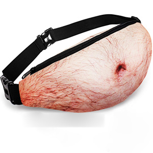 Nouveauté ceinture <span class=keywords><strong>sac</strong></span> de poche cadeaux papa <span class=keywords><strong>sac</strong></span> Fanny Pack & 3D bière ventre taille Pack étanche pour hommes - Product Image 1