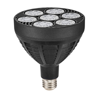 Projecteur LED PAR38 Daytonled DM G2 Series E26 en aluminium moderne IP44 60W dimmable 2700K-10000K certifié ETL pour bijouterie 5000lm