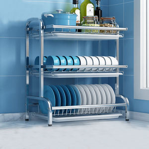 <span class=keywords><strong>Escurridor</strong></span> de <span class=keywords><strong>platos</strong></span> multicapa ajustable para cocina al por mayor organizador de fregadero - Product Image 2