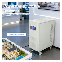Stabilisateur de tension sans contact spécifique pour centrale photovoltaïque 120 kVA, 220 V, alimentation stabilisée haute précision