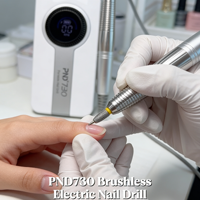 Perceuse à ongles sans fil professionnelle SNRQI, lime à ongles électrique pour salon, perceuse rechargeable sans fil