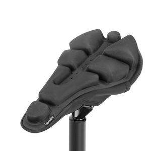 Funda acolchada para asiento de <span class=keywords><strong>bicicleta</strong></span> Airbag para hombres y mujeres, comodidad Extra suave, asiento de <span class=keywords><strong>bicicleta</strong></span> para ejercicio, Compatible con <span class=keywords><strong>Peloton</strong></span> - Product Image 1