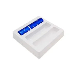 Bandeja de embalaje de inserción de blíster de plástico PET blanco personalizado para bálsamo labial - Product Image 5