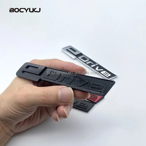 Glossy Black 520i 523i 525D 530d 530e 535d 540d 545e ABS biểu tượng cho BMW 5 Series E39 E60 E61 F10 F11 G30 Xe thân cây Logo Sticker - Product Image 6