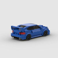 Compatible avec les briques de marque, voiture de course sportive, blocs de construction MOC, jouet éducatif DIY, modèle en plastique ABS, vente en gros pour le commerce extérieur