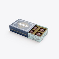 Schokoladen geschenk Produkt Versand Versand Benutzer definierte Marke Logo Gedruckte starre Papier Pappe Schublade Schiebe verpackung Box