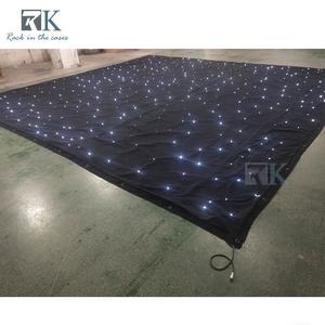 Cortina de Estrellas Desmontable Móvil de 3m*3m con Juego de Luces, Cortina Portátil - Product Image 3