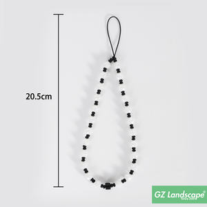 Correa para Teléfono Móvil con Cuentas de Cristal Brillante, Llavero con Forma de Corazón, Joyería DIY, Regalo, Cadena para Teléfono con Brillantes - Product Image 6