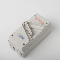 Dispositif d'isolement électrique extérieur AORDIC UKF 1Pole avec boîtier IP65 et commande manuelle, interrupteur isolateur électrique