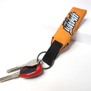 Custom Logo Printed Eco-Friendly Neoprene <b>Floating</b> Keychain Woven Technique for Surfing <b>Fishing</b> or Boating - Product Image 3