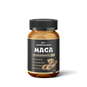 Oem maca אדם חזק בתוספת כמוסות שורש מאקה עם aswagandha ג 'ינסנג - Product Image 1