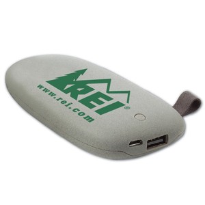 Tốt nhất bán độc đáo Pebble ngân hàng điện 4000mAh 4400mAh 5000mAh đá điện thoại di động ngân hàng sạc cho điện thoại di động - Product Image 1
