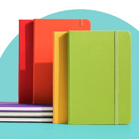 Cuaderno de Lujo Personalizado al por Mayor con Logotipo Personalizado, Tapa Dura, Papel Personalizado, A5, Bonito Cuaderno de Cuero PU para la Escuela