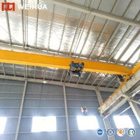 Grue à pont monopoutre européenne compacte, légère, à fonctionnement fluide, capacité de levage de 10 tonnes, hauteur de levage de 6 m