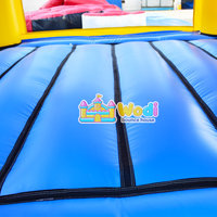 Château gonflable personnalisable en PVC 0,55 mm, sans plomb, non toxique, excellente flexibilité à basse température, garantie 3 ans