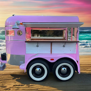 Conception de chariot de nourriture mobile friteuse Cuisine restaurant dinde petit chariot de remorque de nourriture en Australie - Product Image 4