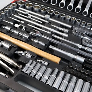 WZAUTO 180pcs OEM Hard Case Car Repair Spanner Tool Box Universal Hardware Hand Tools <strong>Ratchet</strong> Wrench <strong>Socket</strong> Sets 1/4" 3/8" 1/2" - Product Image 6