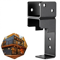 22 supports de toit pour conteneurs maritimes de 20 pieds, compatibles avec les profilés en acier 2x4/2x6 pour charpentes de conteneurs maritimes
