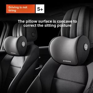 Coussin de soutien lombaire et cervical en mousse à mémoire de forme pour appuie-tête de voiture, universel quatre saisons, pour dossier de siège auto - Product Image 4