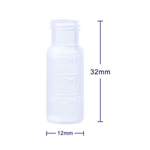 2ml transparentes Labor mit breiter Öffnung 9-425 Schraub fläschchen PP Autos ampler Micro Vial <span class=keywords><strong>Hplc</strong></span> - Product Image 5