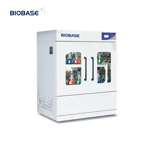 BIOBASE Incubadora de agitación de tipo Vertical de gran capacidad Incubadora de agitación orbital de doble puerta de doble capa para laboratorio